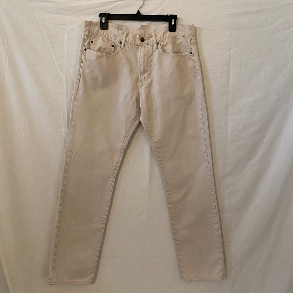 Men's Gap 1969 Off White Jeans Size 34x32